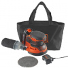 BLACK+DECKER Náradie - 18V AKU excentrická brúska 125 mm, 1x aku 1,5 Ah Li-Ion, nabíjačka BDCROS18-QW