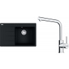 Franke SET G250 O 114.0700.685 - Set drez CNG 611-78 TL/7 onyx + batéria FS 3230.031 chróm