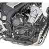 KAPPA KN1171 padacie rámy motora Honda CB 500 F (19-23), CB 500 X (19-23) čierne