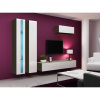 Cama Meble Obývačka VIGO NEW 1, latte mat/biely lesk