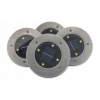 Solárne svietidlá - LED Solárna lampa 4xMD Dierovaná záhrada - 4 ks (Solárne svietidlá - LED Solárna lampa 4xMD Dierovaná záhrada - 4 ks)