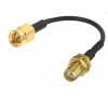 PREDLŽOVAČ SMA PRE RÁDIOTELEFÓNY BAOFENG KABEL ZÁSTRČKA - ZÁSUVKA SMA M a F 1 m
