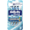 Gillette holiaci strojček 3 ks Blue 3 Cool