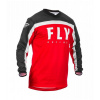 Dres F-16 2020, FLY RACING - USA detská (červená / čierna / biela) Velikost: YS