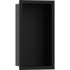 Hansgrohe XtraStoris Original - Výklenok do steny s rámom, 300x150x70 mm, matná čierna 56092670