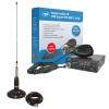 Súprava CB rádiostanice PNI ESCORT HP 8001L ASQ so slúchadlami PNI HS81 + CB anténa PNI ML160 s magnetom 145 mm, dĺžka 155 cm