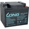 LONG baterie 12V 45Ah M6 LongLife 12 let (WPL45-12N) PBLO-12V045-F8AL