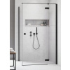 Sprchový kút - Sprchová kabína 90x100 Essenza New KDJ Black Ra (Sprchový kút - Sprchová kabína 90x100 Essenza New KDJ Black Ra)