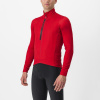 Castelli ENTRATA THERMAL zimný dres Farba: 085 svetlá čierna, Veľkosť: M Pánsky cyklistický dres do chladných a zimných podmienok