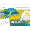 Kresli.to Kresli.to, 101220, překreslovánky/omaľovánky, Jak se kreslí dinosauři