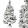 Vianočný stromček zasnežený umelým prirodzeným vzhľadom Christmas N (Vianočný stromček zasnežený umelým prirodzeným vzhľadom Christmas N)