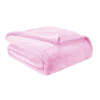 Prikrývka na posteľ - Deka Syl-Mar polyester 220 x 200 cm odtiene sivej (PRIKRÝVKA RICKY 200x220 Mäkká prikrývka na posteľ PLED FARBY)
