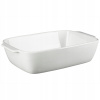 Zapekacia miska FOODIES 25x8x40 cm kamenina biela