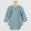 NEW BABY Dojčenské body New Baby Classic II blankytne modrá - 86