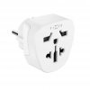 FIXED EU Adapter 2 pre zapojenie UK, US, AUS zariadení do EU zásuviek, biely FIXCT-EU2-WH - Cestovný adaptér do EU