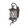 Nowodvorski 6911 Nástenné svietidlo LANTERN E27 60W, IP23, čierna s medenou patinou