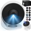 Projektor hviezd čierny lampička 13x disk planéty USB Planetárium 360 stupňov