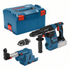 Bosch Professional GBH 18V-26F + GDE SDS plus-aku vŕtacie kladivo 18 V Li-Ion akumulátor bez akumulátoru, bez nabíjačky, + púzdro; 061191000K