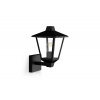 Vonkajšia lampa E27 IP44 čierna Kinno Philips
