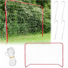 Futbalová bránka pre deti Ikonka 183x122x61 cm