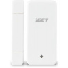 iGET SECURITY M3P4 - Bezdrátový magnetický senzor pro dveře/okna k alarmu M3/M4, detekce při otevření (oddálení magnetu)