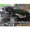 Deflektory - Hyundai Veloster od 2011 (+zadné)