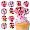 POPLATKY NA BÁBOVKY MUFFINKI sada na narodeniny 12ks - MICKEY MYŠ MINNIE