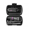 CURAPROX Travel set Black Is White zubná kefka, 2x medzizubná kefka stromčeková, zubná pasta 10 ml,