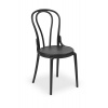 Plastová stolička MONICA Farba: Čierna