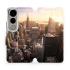 Flipové pouzdro Mobiwear - Vivo V50 Lite - M138P New York (Knížkové flip pouzdro, obal, kryt na mobil Vivo V50 Lite - M138P New York, materiál Umělá kůže + TPU - ochrana 360°, stojánek, silikonová van