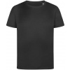 STEDMAN SPORTS-T INTERLOCK / Detské športové tričko - black opal M