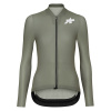 Assos UMA GT LS Jersey S11 Evo, Edge Green Veľkosť: XXS Dámsky tenký dres s dlhým rukávom