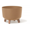 PROSPERPLAST Kvetináč GRACIA STANDARD ECO WOOD 23,5 cm naturo