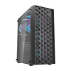 DarkFlash DK351 Počítačové puzdro Atx Midi Tower Led Argb (DK351 Black)