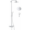 Grohe Euphoria sprchová súprava nástenná s termostatom s dažďovou sprchou StarLight Chrome 26510000