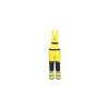 PORTWEST Kalhoty FR420 PW3 Modaflame s laclem, Hi-Vis Multi-Norm FR, reflexní POR-FR420YBRM M Žlutá/černá