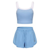 Slazenger Bra Shorts Set Womens Little Boy Blue 14 (42)