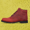 Vasky Hillside Waterproof Red - Dámske kožené členkové topánky červené, ručná výroba jesenné / zimné topánky 40 EU