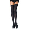 Nylon Thigh Highs Čierne pančuchy