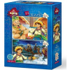 ART PUZZLE Puzzle Aladin a kouzelná lampa 2x100 dílků