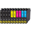10 x ATRAMENT DO TLAČIARNE EPSON STYLUS T0711 T0891 S21 D92 SX100 SX115 SX210