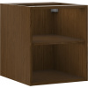 Mexen Box-A, otvorená skrinka s policou 40 cm, orech, 91AX2-0400-470-0-86