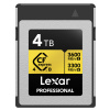 Lexar CFexpress B 4.0 Pro Gold R3600/W3300 4TB (LCXEXPR004T-RNENG)