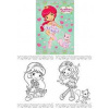 Strawberry Shortcake - Omalovánky A4 - autor neuvedený