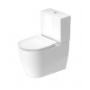 Duravit Soleil by Starck - WC kombi misa, Vario odpad, Rimless, biela 2011090000