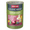 Animonda GRANCARNO Superfoods hovädzie, čv. repa, černice, púpava 400 g pre psov