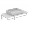 Ideal Standard K077601 STRADA Umývadlo na Dosku 50cm,Bez prepadu,Bez otvoru pre batériu K077601