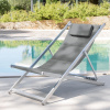 Hesperide Záhradné lehátko Honolulu grey
