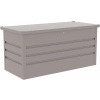 G21 Záhradný úložný box Denver 400 l, sivý plechový