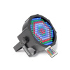 Efekt FlatPAR reflektor s IR, 154x 10mm RGBW, DMX BeamZ LED